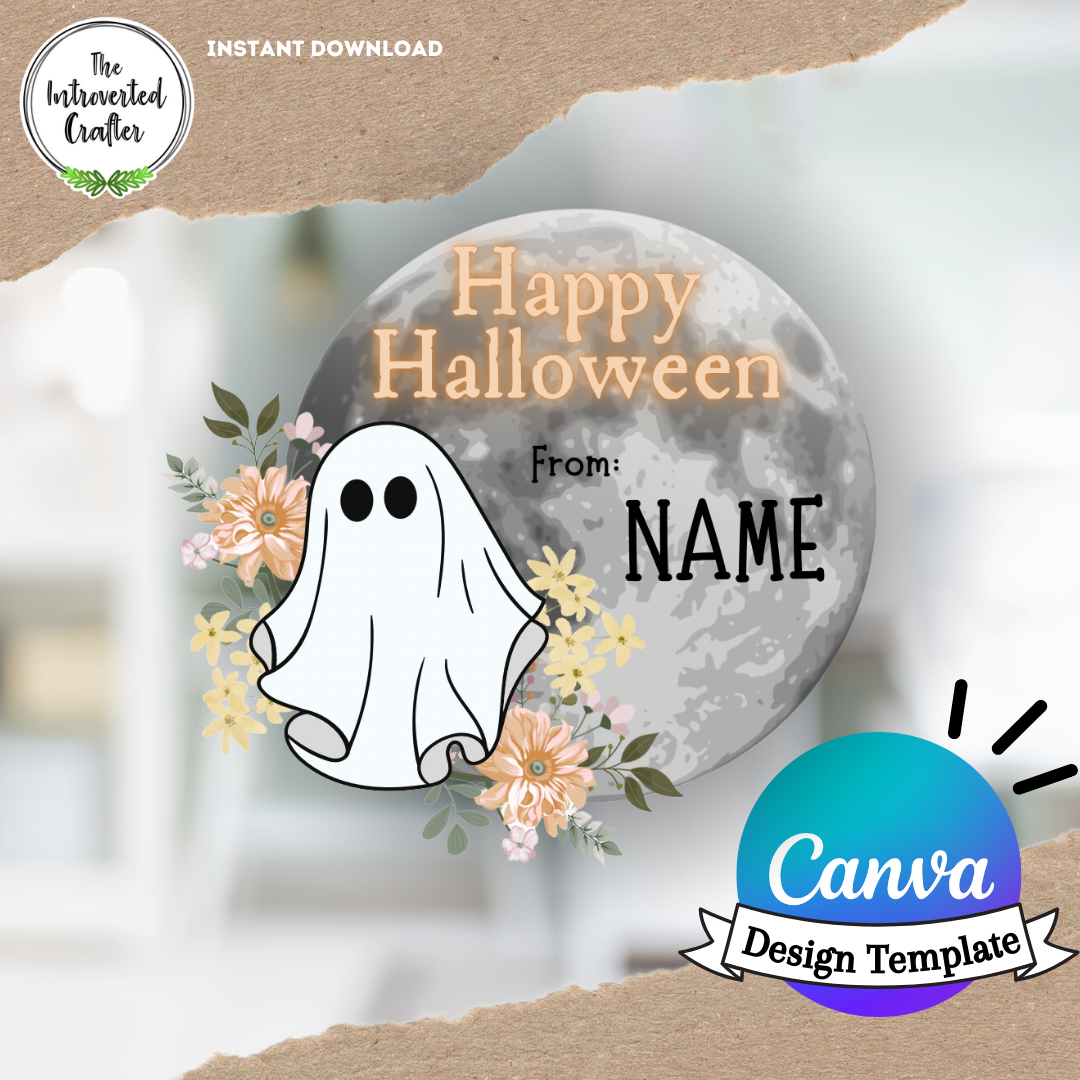 Canva Template - Ghost Moon