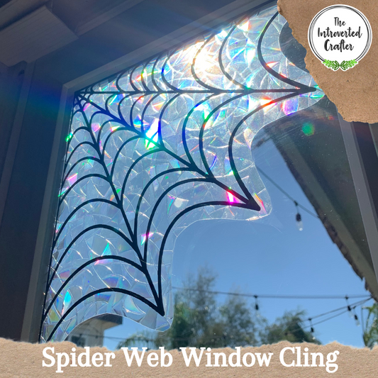 Spider Web Window Cling