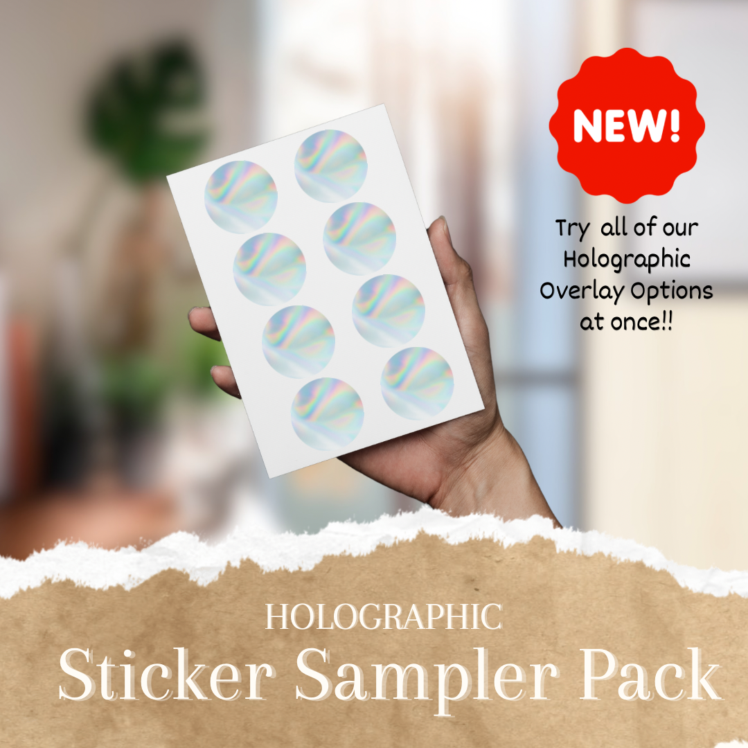 Holographic Sticker sampler pack