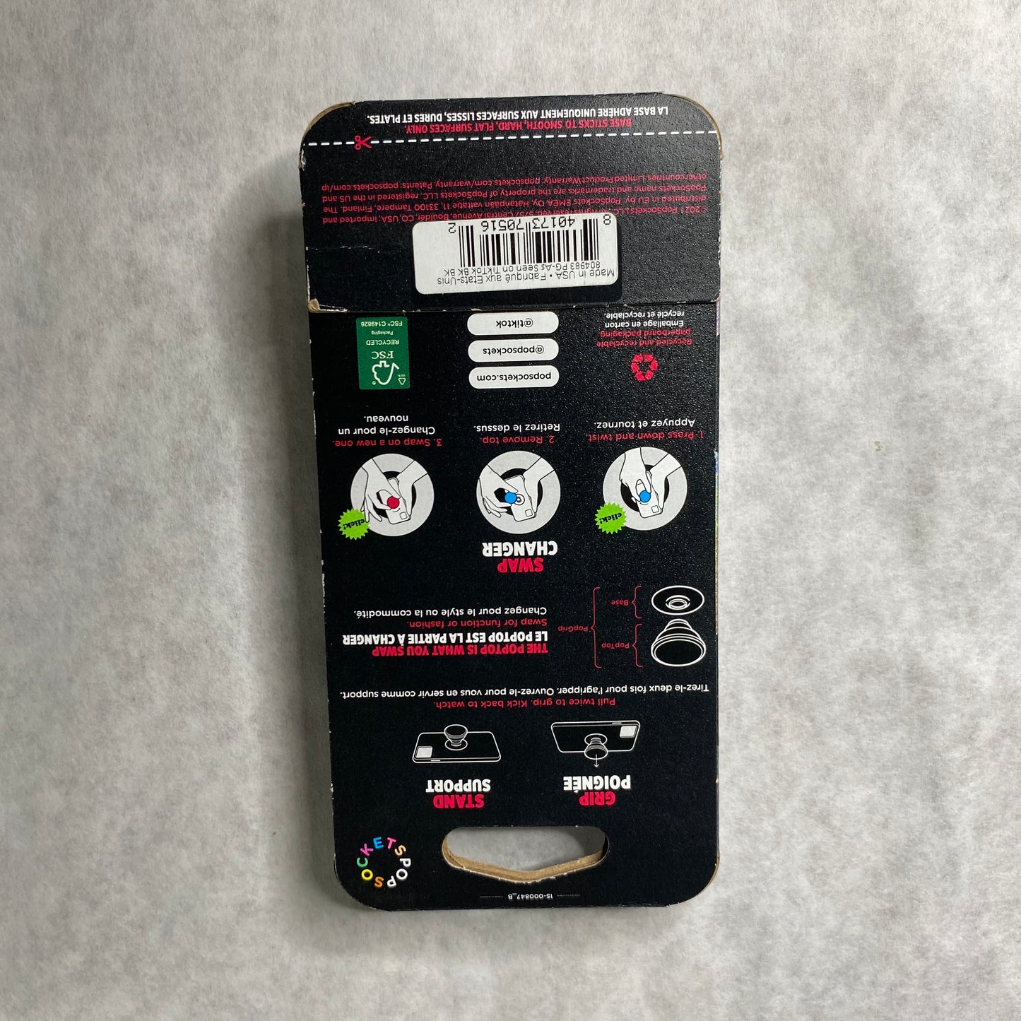 Pop sockets